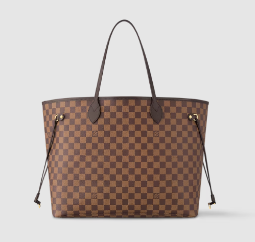 Louis Vuitton NeverFull Damier Ebene Handbag