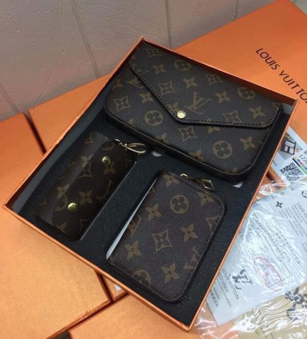 Louis Vuitton Felicie 4 in 1 Multi Pochette Perfect Handbag