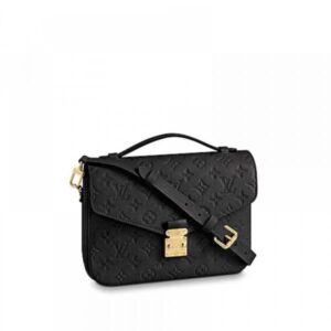 Louis Vuitton Pochette Metis Black Handbag