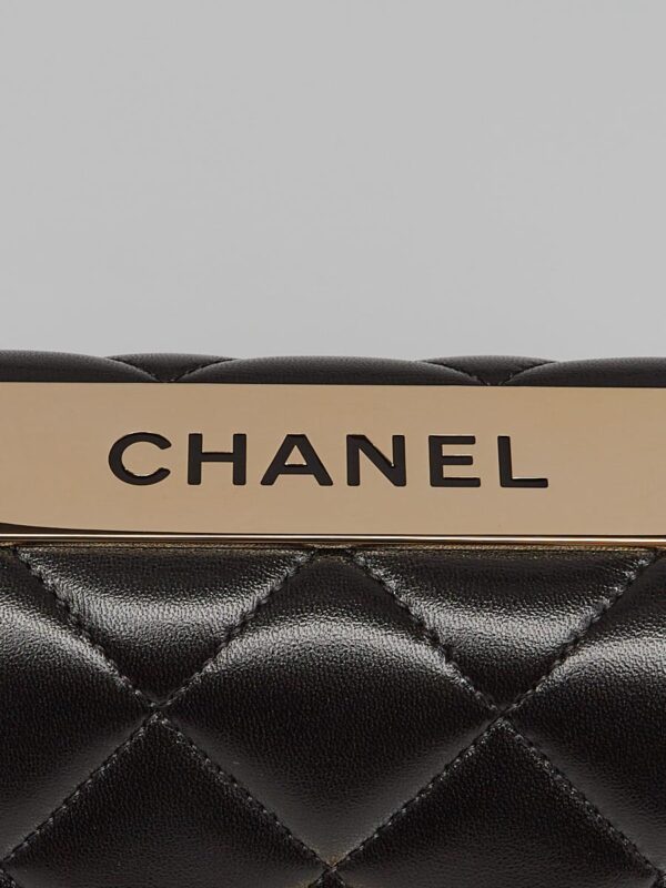 CHANEL Black Small Trendy CC Flap Bag - Image 3