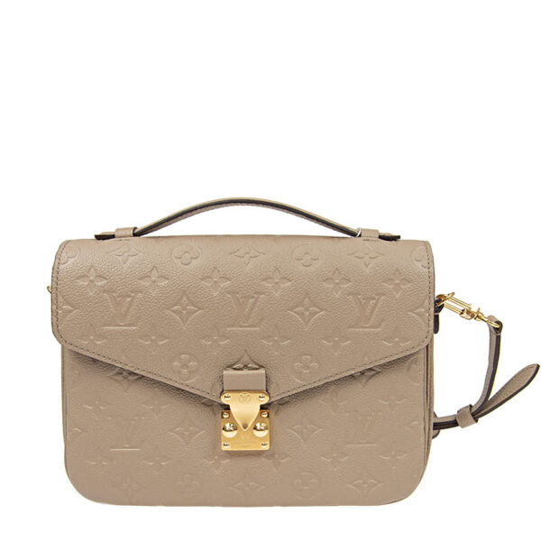 Louis Vuitton Pochette Metis Beige Monogram Handbag