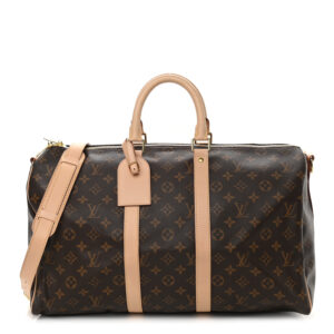 Louis Vuitton Monogram Keepall Bandouliere 45 Handbag
