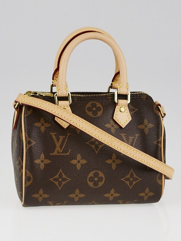 Louis Vuitton Nano Speedy Monogram Handbag